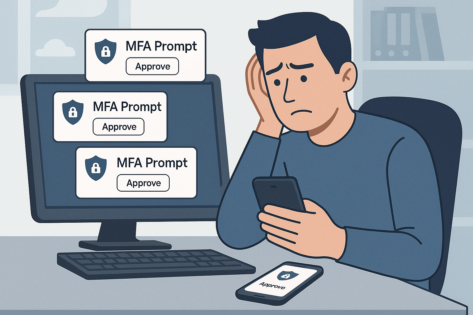 MFA Fatigue Attack: quando la sicurezza insiste, ma l’utente cede